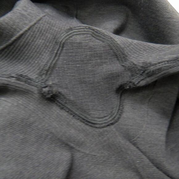 Lululemon The Flow Crop II Leggings Black Crop Ruched Leggings Size 6 - Picture 4 of 6